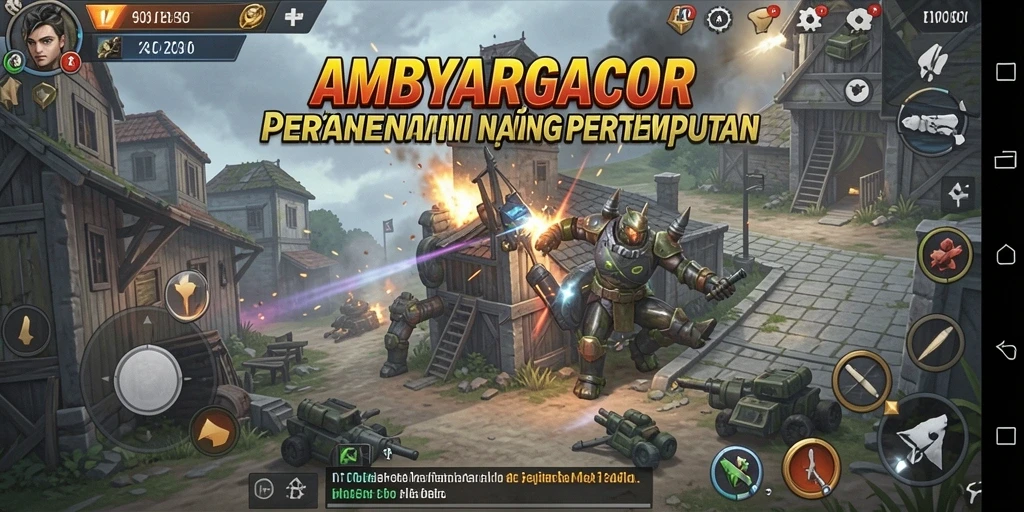 Gameplay menara pertahanan yang mendebarkan di AMBYARGACOR.