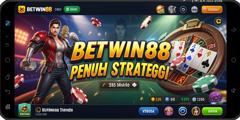Screenshot BETWIN88 menampilkan gameplay taruhan yang seru.