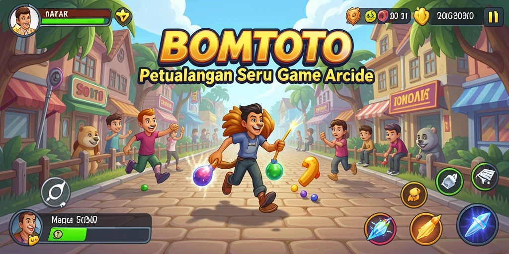 Tampilan gameplay BOMTOTO yang seru dan penuh warna.