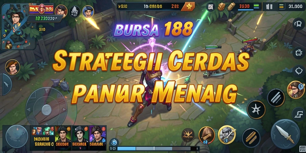 Screenshot gameplay BURSA188 yang intens dan strategis.