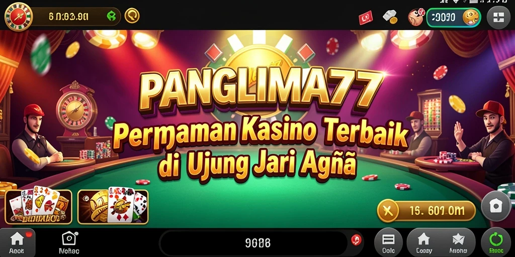 Tampilan menarik dari gameplay Kasino PANGLIMA77 yang seru.