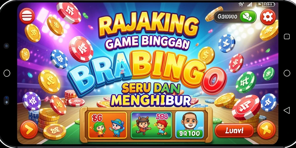 Tampilan gameplay RAJAKING yang menarik dan seru.
