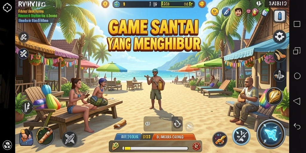 Screenshot gameplay RVIP2 yang menampilkan keseruan dan kemudahan akses.